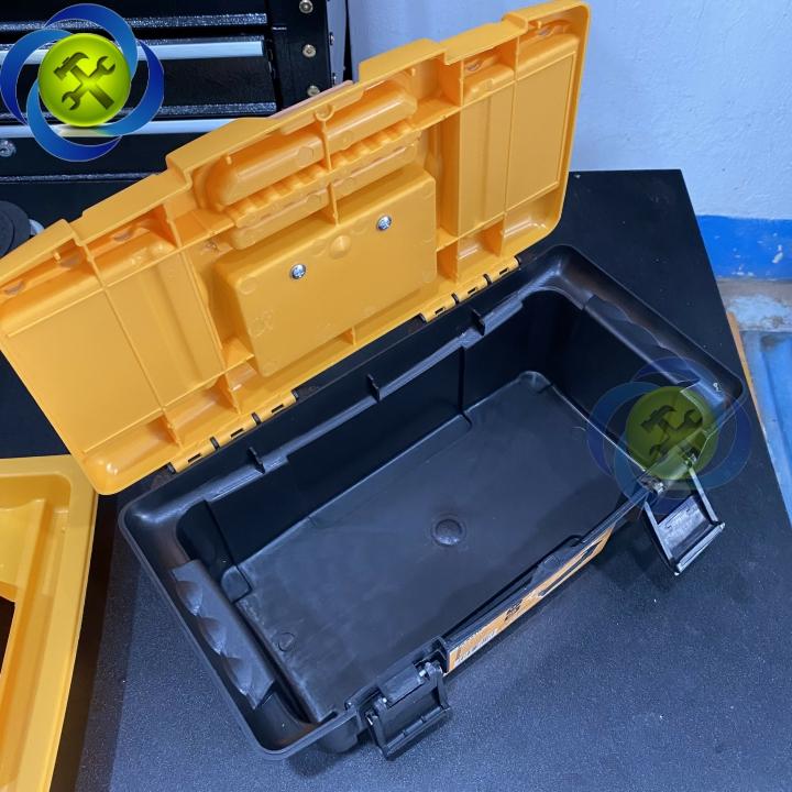 Thùng đồ nghề nhựa mini Tolsen 80109 kích thước 340x180x130mm
