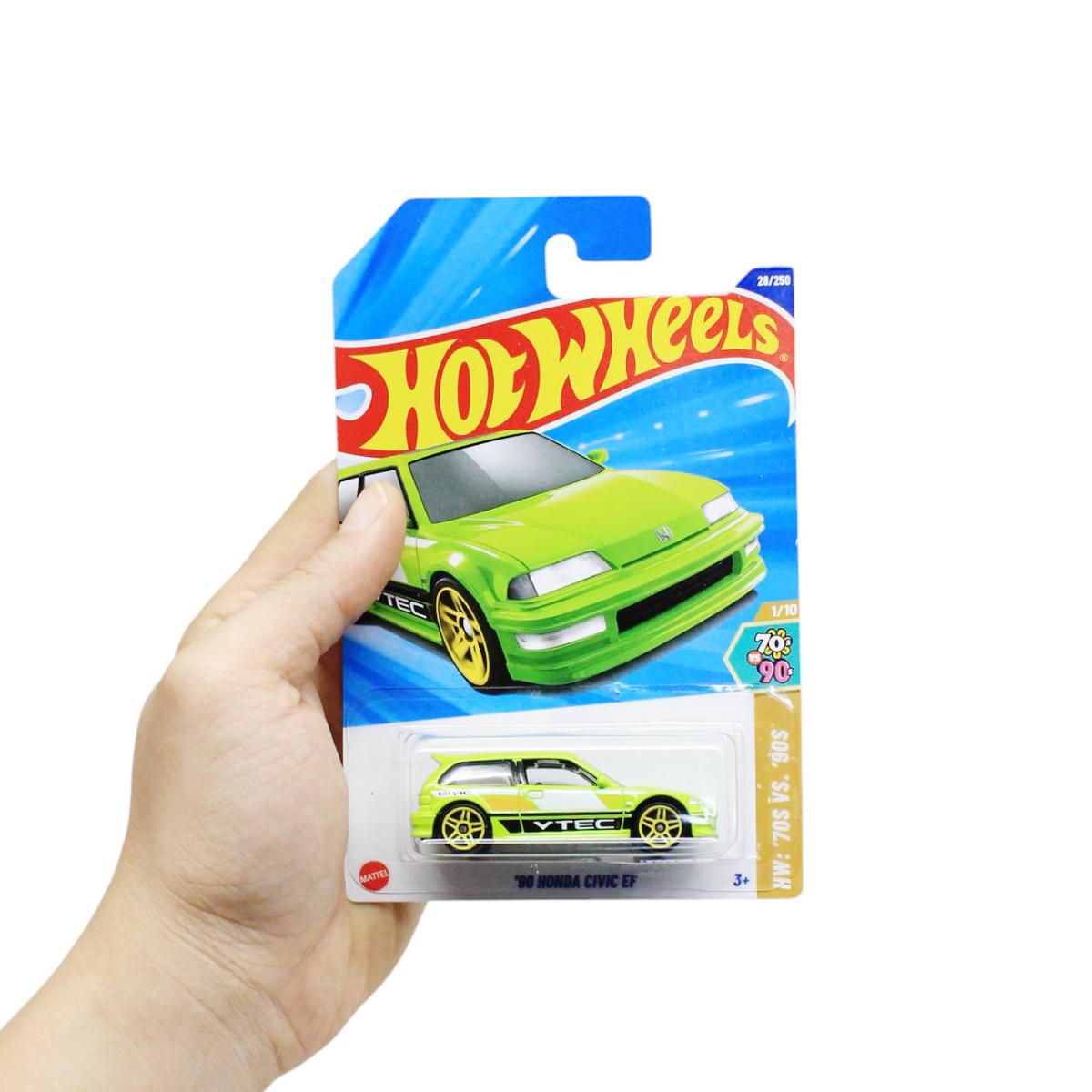 Siêu Xe Hot Wheels C4982 - 28/250 - '90 Honda Civic EF