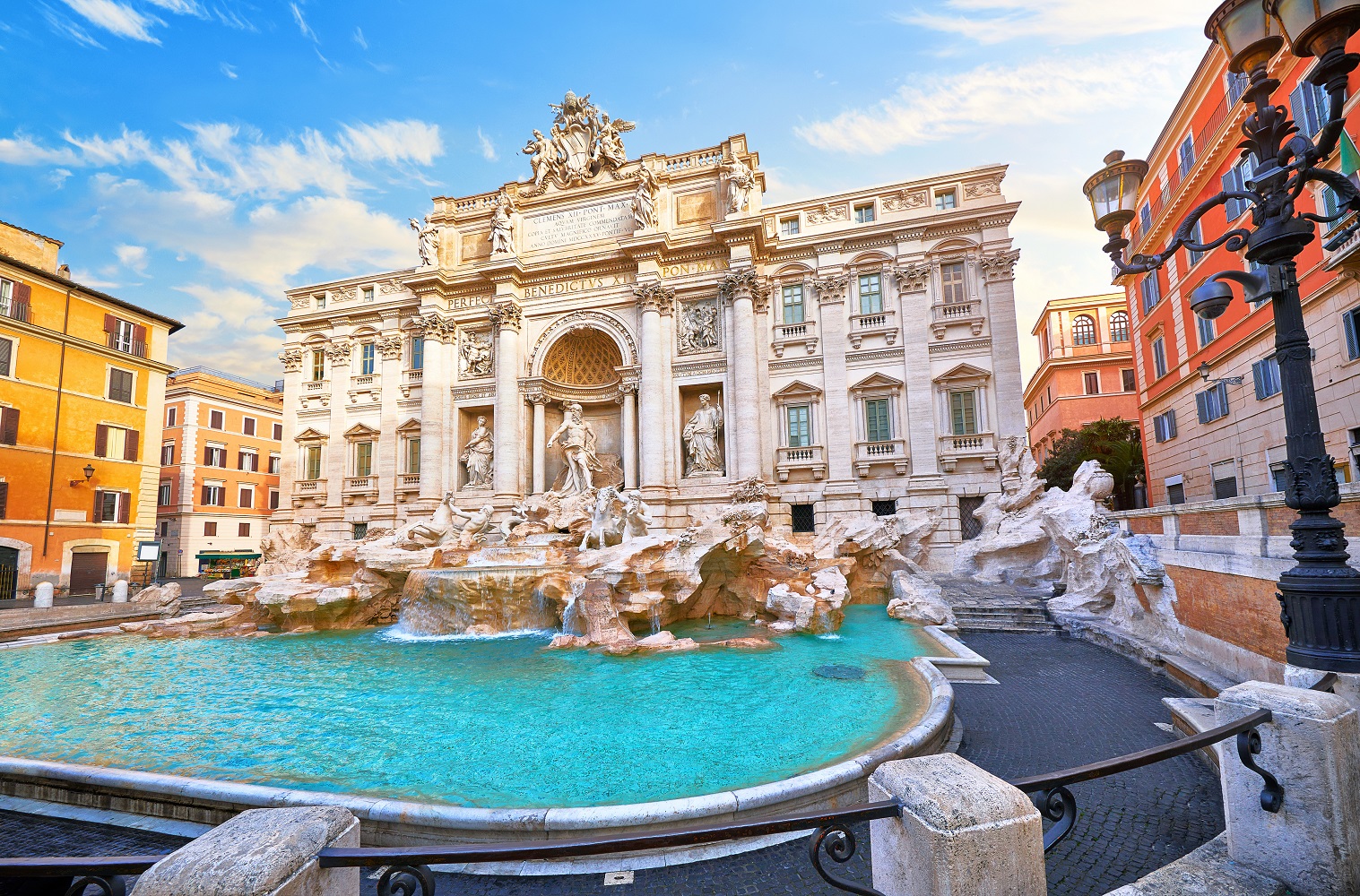 Bộ tranh xếp hình cao cấp 1500 mảnh ghép (60x100cm) – Trevi Fountain, Italy