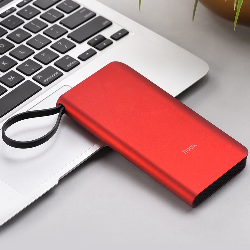 Pin sạc dự phòng 10000 mAh Hoco J25B tích hợp cáp sạc liền Type-C