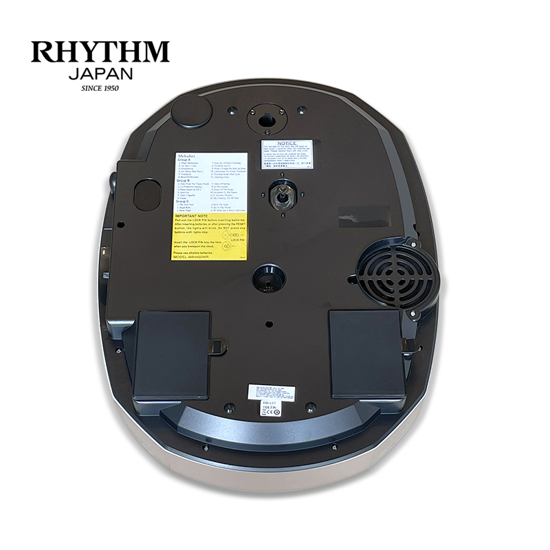 Đồng hồ Rhythm Magic Motion 4MH430WR03 – kt 32.6 x 44.7 x 8.4cm. Dùng pin
