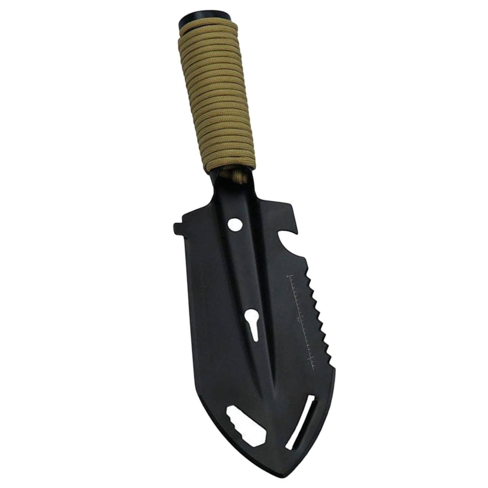 Pocket Camping Shovel Trowel Metal Garden Detecting Spade