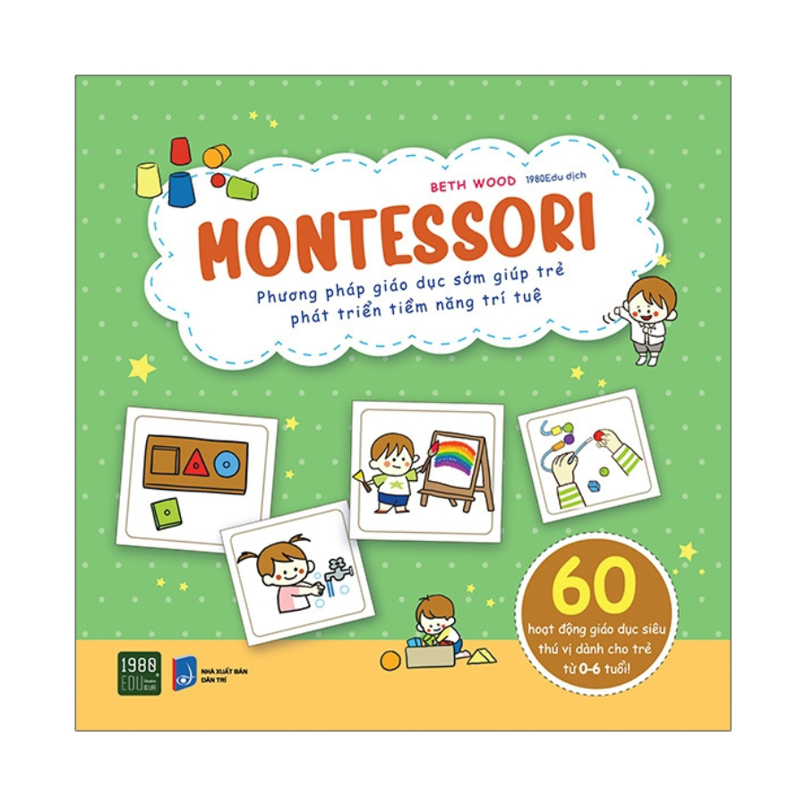 Combo Montessori - Phương Pháp Giáo Dục Sớm Cho Trẻ Từ 0 - 6 tuổi