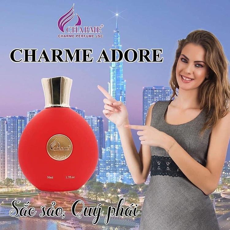 Nước Hoa Nữ CHARME ADORE 50ml/100ml Lưu Hương Lâu Tự Tin, Gợi Cảm_Nước Hoa Chính Hãng
