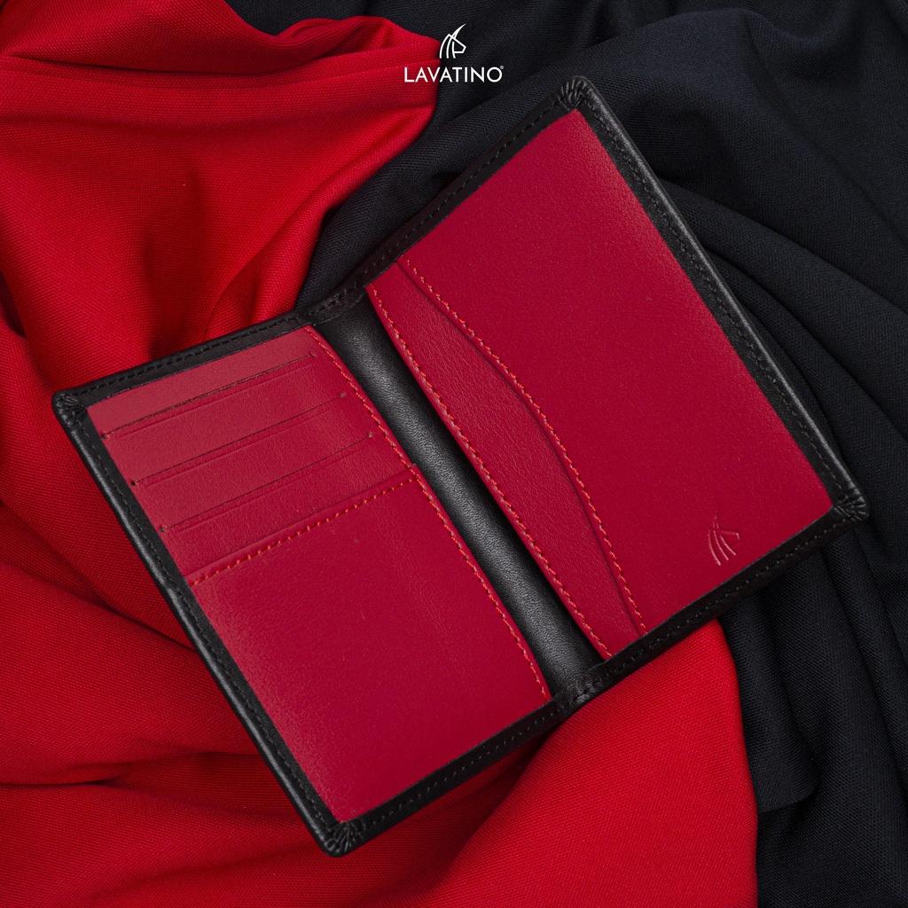 Ví Nữ Đựng Thẻ Da Bò Cao Cấp Chính Hãng Lavatino Ví Card LION 09