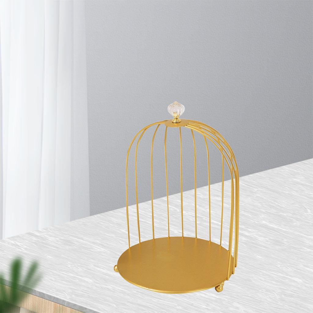 Desk Perfume Organizer Countertop Makeup Rings Rack Holder Shelf 1-Tier