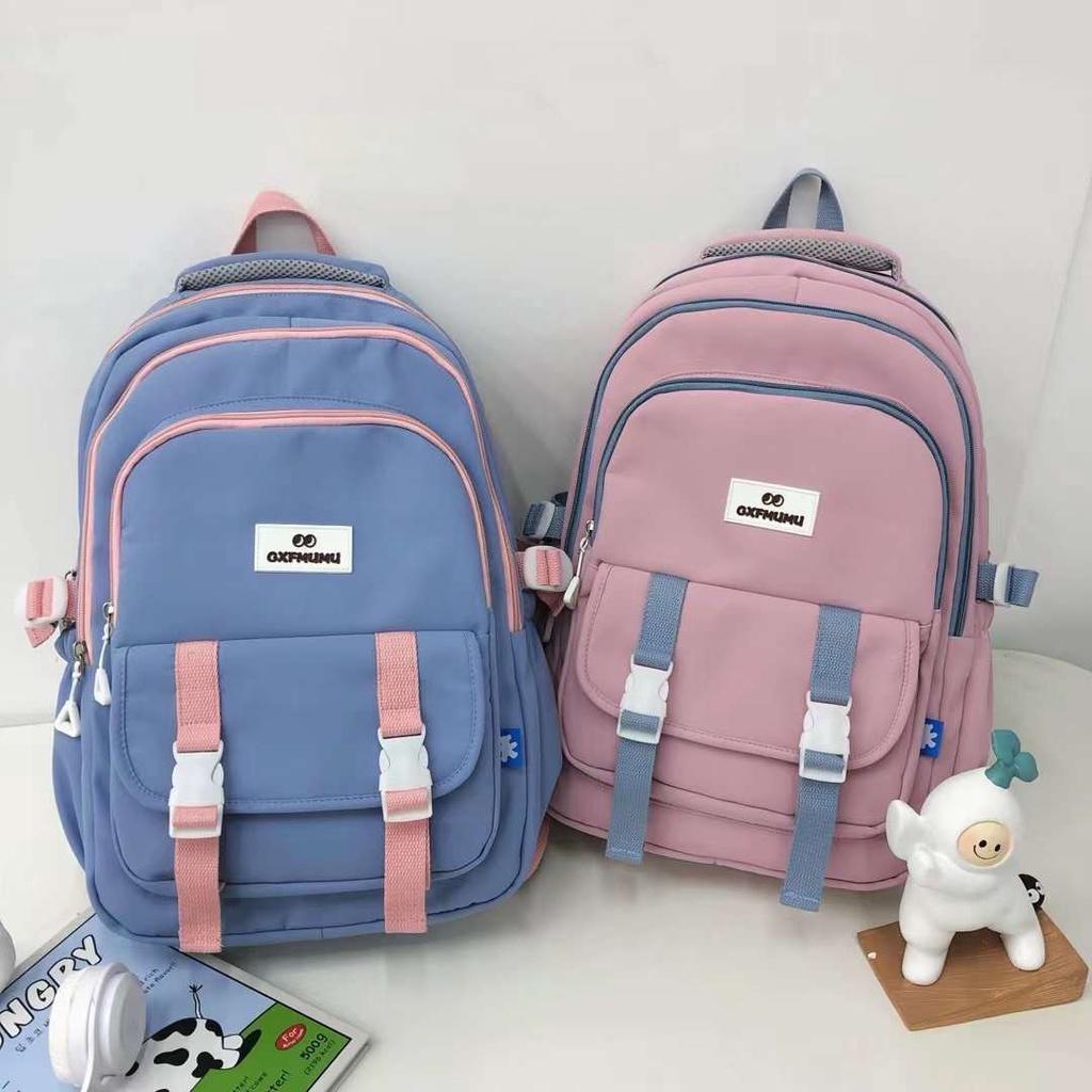 Balo ulzzang thời trang unisex nam nữ đựng laptop đi học nhiều ngăn vải dày chống nước đẹp giá rẻ J1807