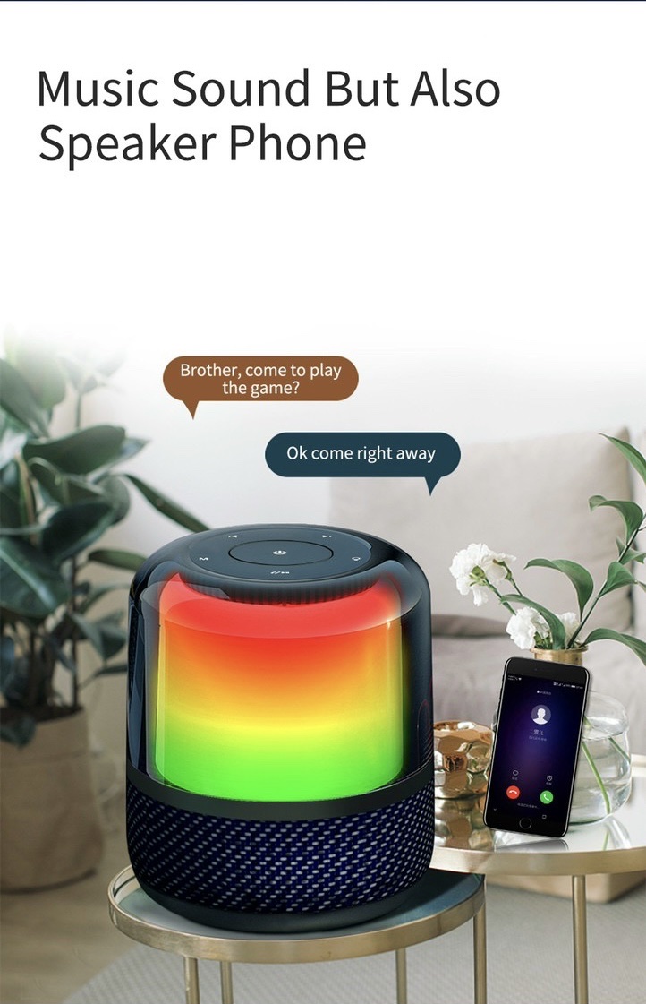 Loa WiWU P50 Max Dành Cho Các Thiết Bị Có Kết Nối Bluetooth Sự Kết Hợp Của 3 Loa Nsfeb Mang Đến Hiệu Ứng Rạp Chiếu Phim Vòm 360 Độ - Hàng Chính Hãng