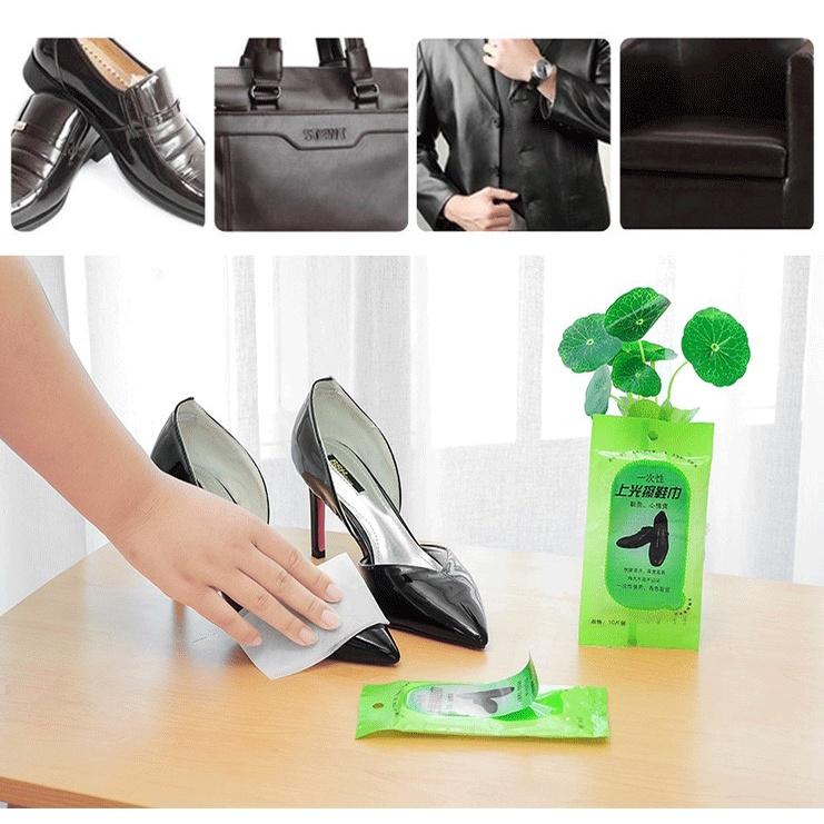 Giấy lau giày thần thánh - Lau SIÊU TỐC - tiện lợi, nhỏ gọn 5.0