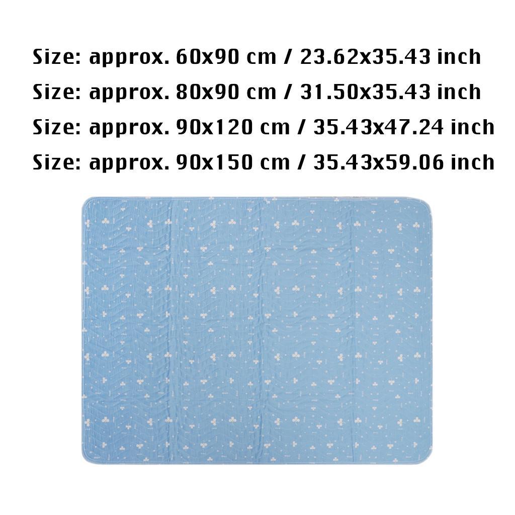Waterproof Reusable & Washable Adult Disabled Incontinence Underpad Sheet Bed Mattress Protector Pads