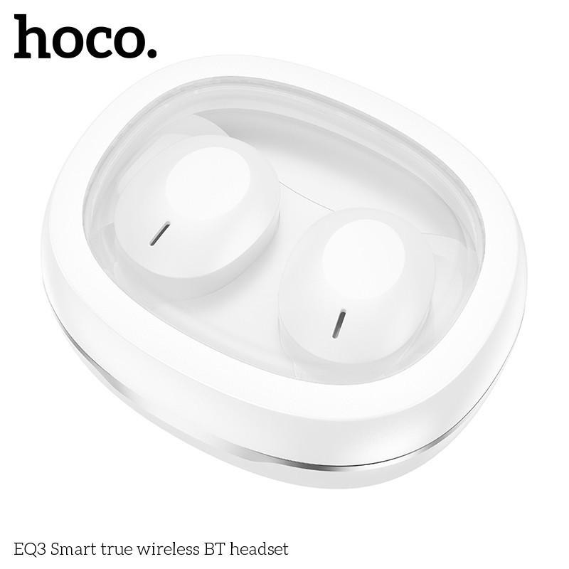 Tai nghe bluetooth có hộp sạc Hoco EQ3 true wireless kiểu dáng airpods có micro hàng chính hãng