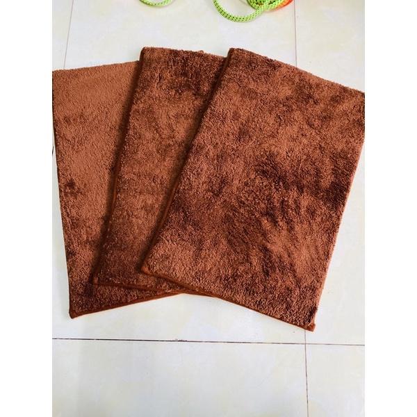 Thảm lau chân len mịn ,thấm hút cực tốt , chống trơn trượt kt:30x50cm