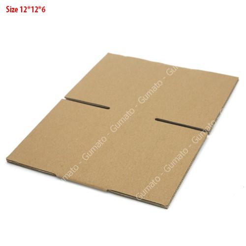 Hộp giấy P22 size 12x12x6 cm, thùng carton gói hàng Everest