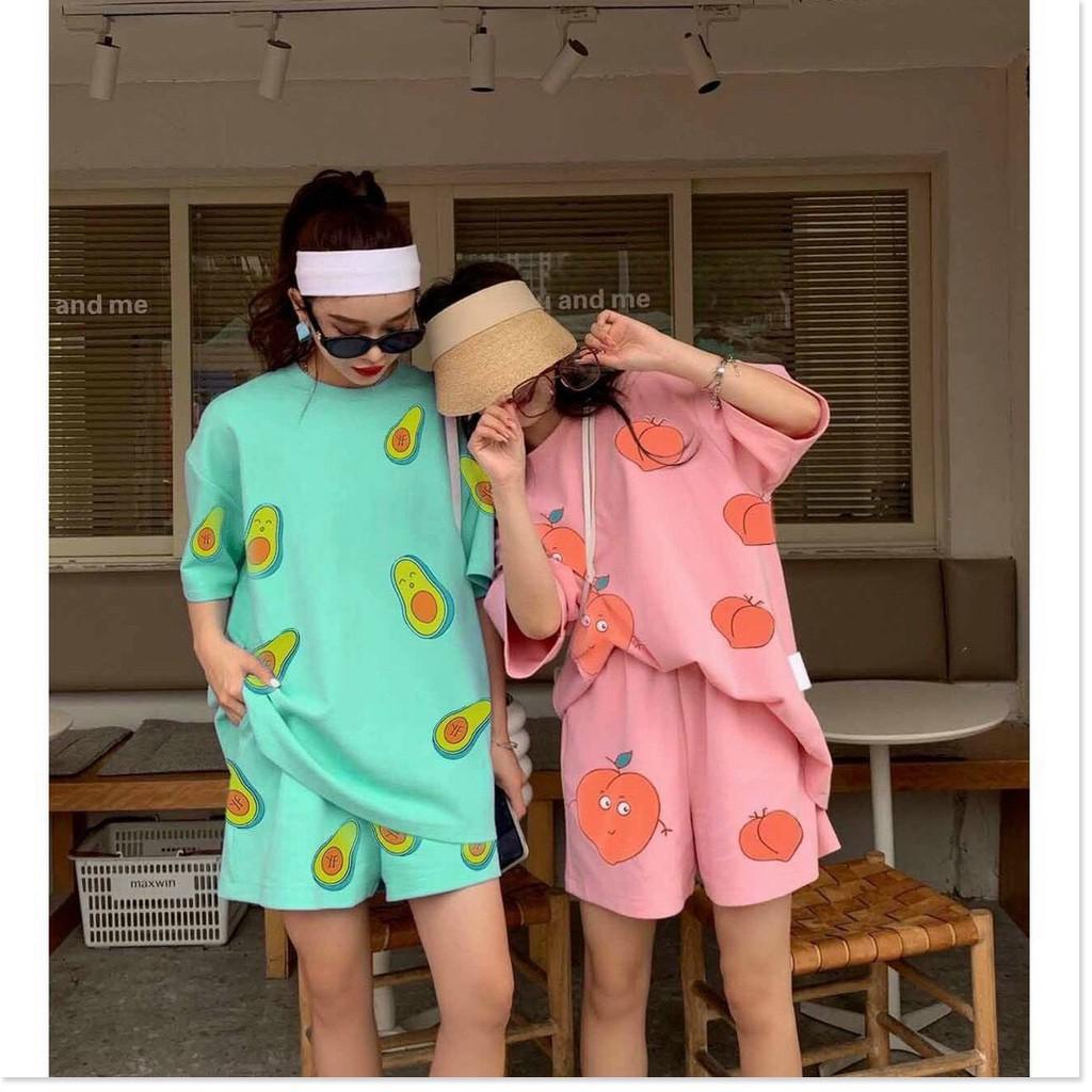 SET BỘ TRÁI BƠ CUTE,THIẾT KẾ HỌA TIẾT SIÊU NGẦU,CHẤT LIỆU VÃI THOÁNG MÁT LANA FASHION