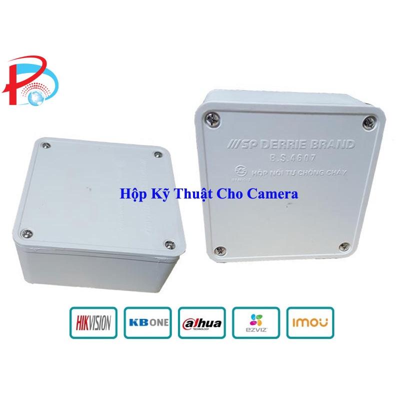 Hộp Kỹ Thuật Camera dùng Lắp Đặt Chuyên Dụng Cho Camera Ngoài Trời, Hộp Kỹ Thuật Bảo Vệ Nguồn Cho Camera