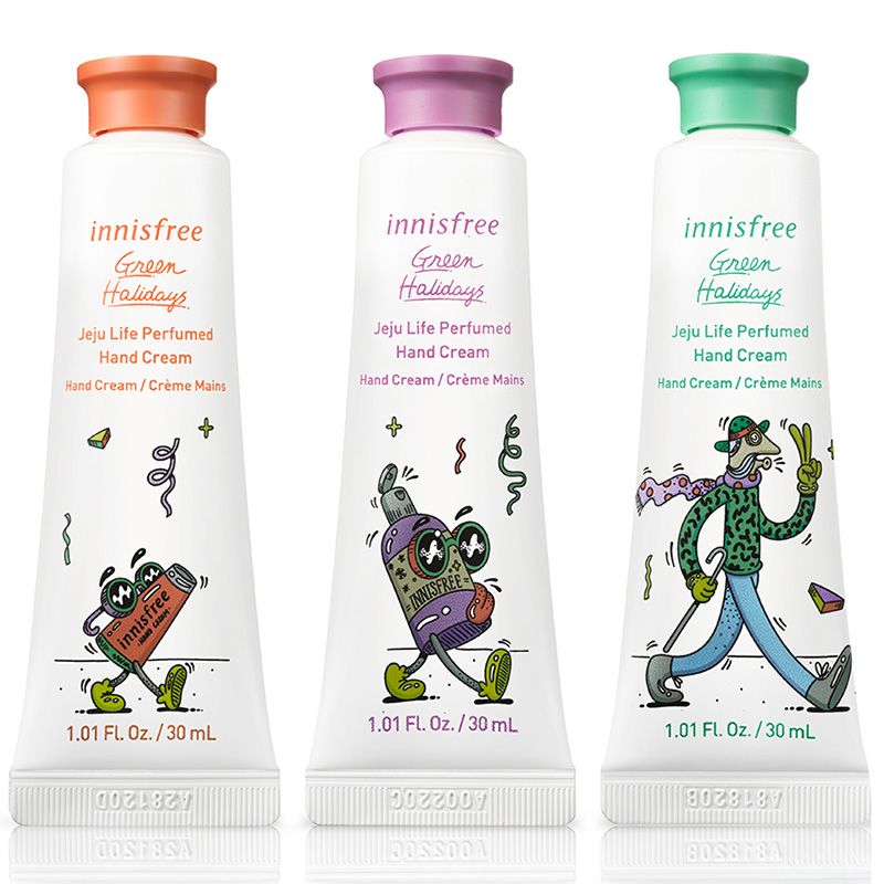 Bộ kem dưỡng da tay Innisfree jeju hand cream set - 131172724 [Phiên bản Green Holiday 2020]