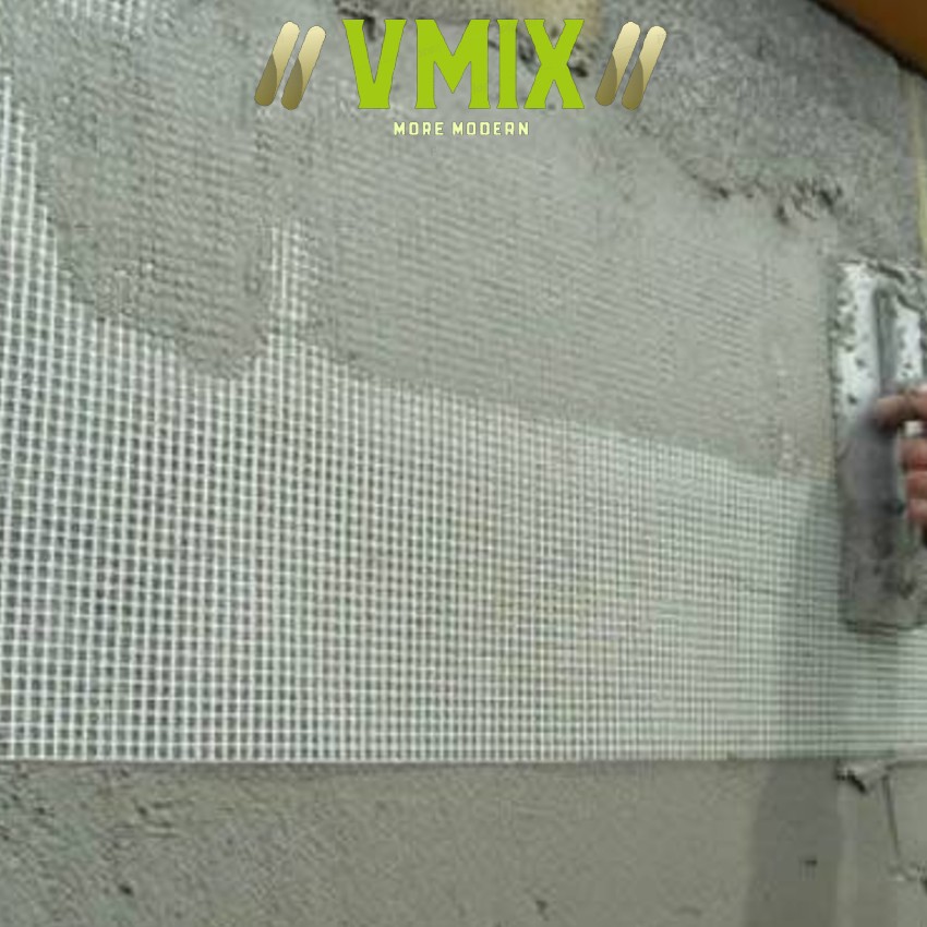 [1mx50m] Lưới thủy tinh gia cường chống thấm gia cường cho lớp vữa tô chống nứt dễ thi công kích thước 3mmx3mm.