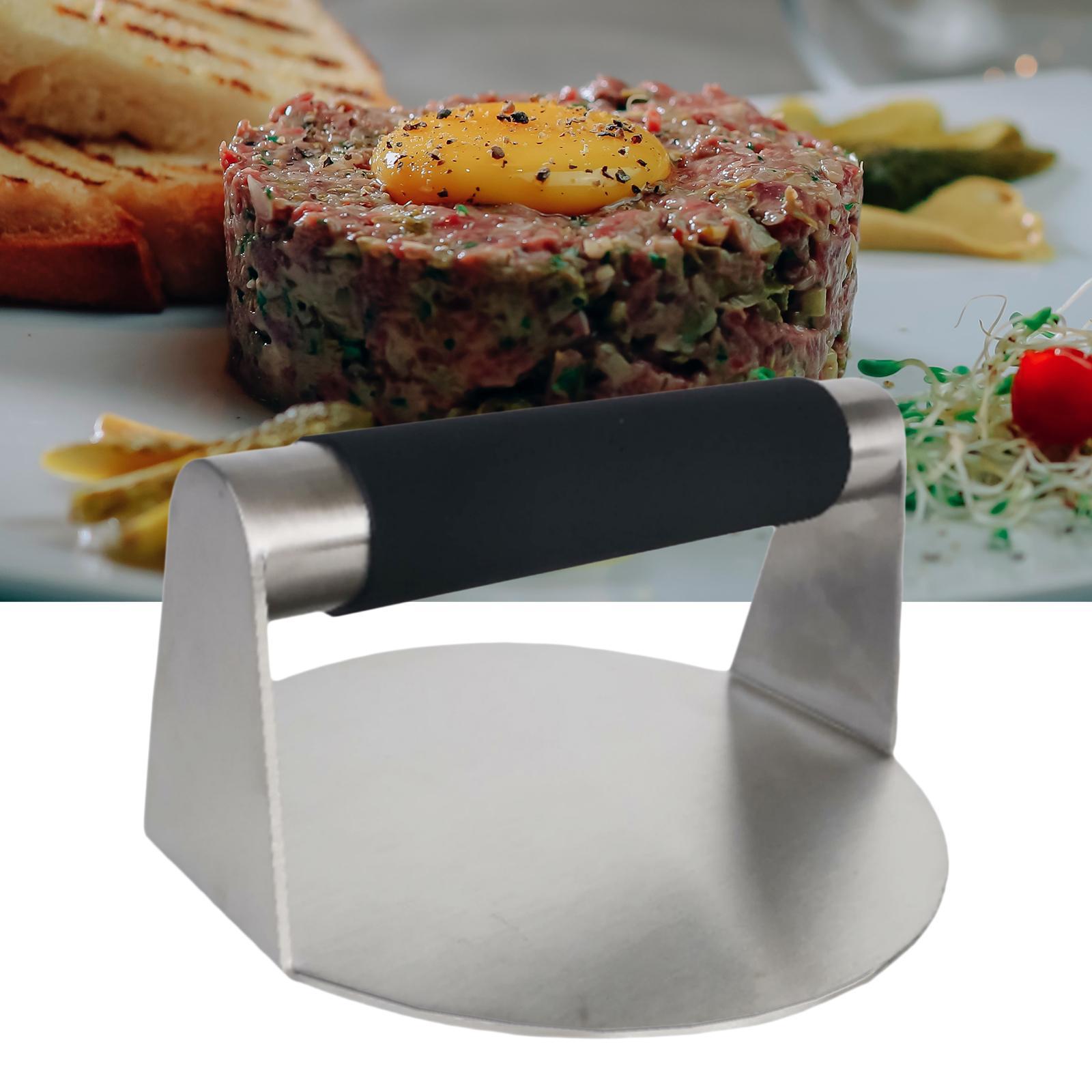 Press Burger Smasher Stainless Steel Burger Press Maker for Flatbreads Steak