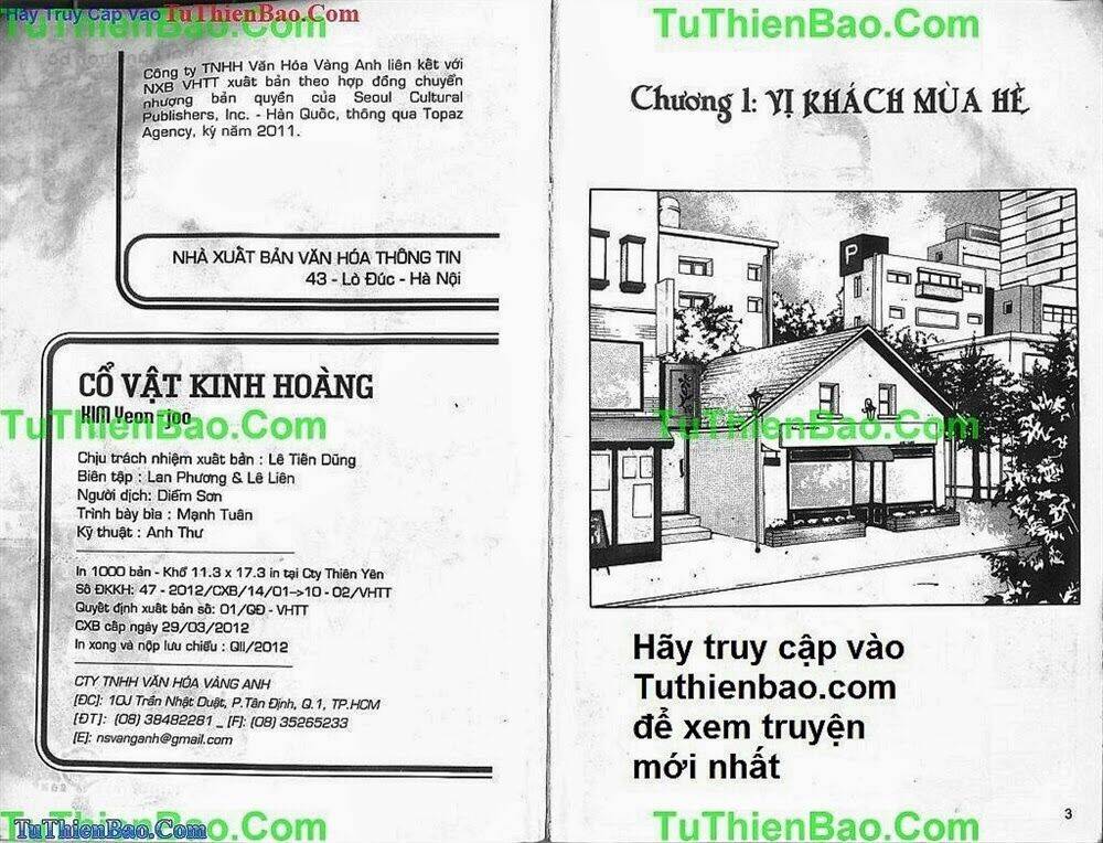 cổ vật kinh hoàng chapter 1 2