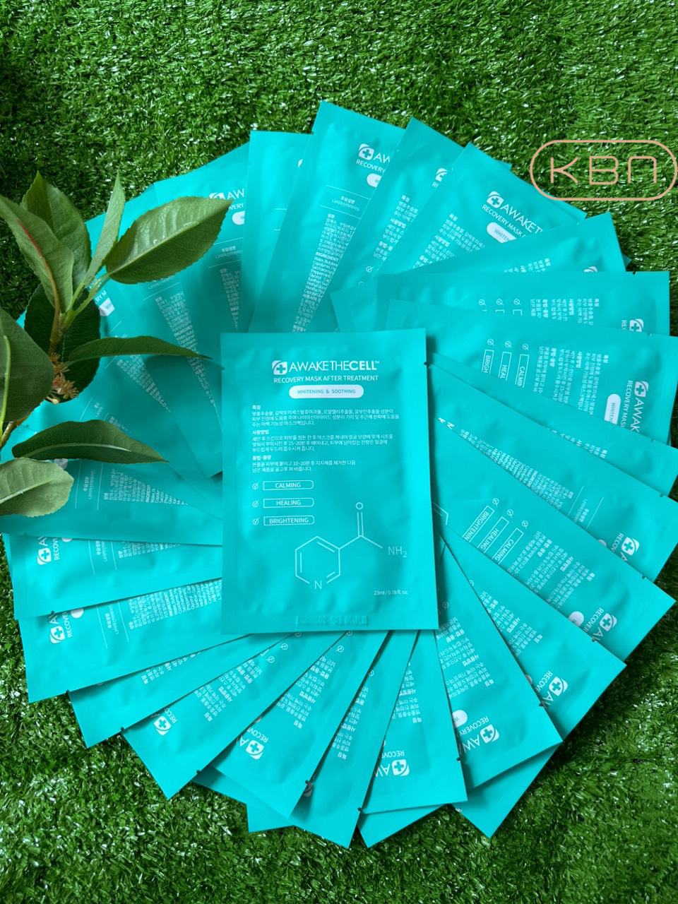 Mặt Nạ Cấp Ẩm, Làm Dịu Da, Dưỡng Trắng Da SOOTHING RECOVERY Awakethe Cell Hàn Quốc - Mặt nạ Phục Hồi (Hàng Chính Hãng)