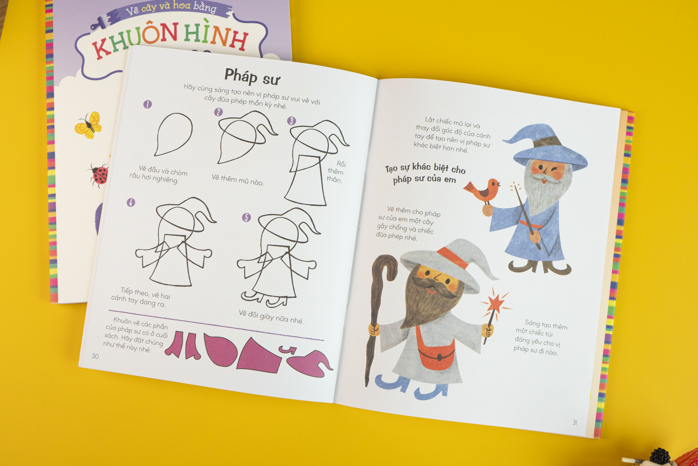 Sách Vẽ Bằng Khuôn Hình Sáng Tạo