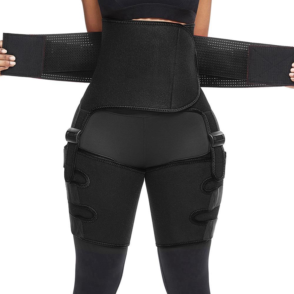 3 Trong 1 Mới Đùi Tông Đơ Và Nâng Mông Đào Tạo Định Hình Lưng Cao, Neoprene Tập Toàn Thân Mỏng Dây Tông Đơ chân Váy Nịt