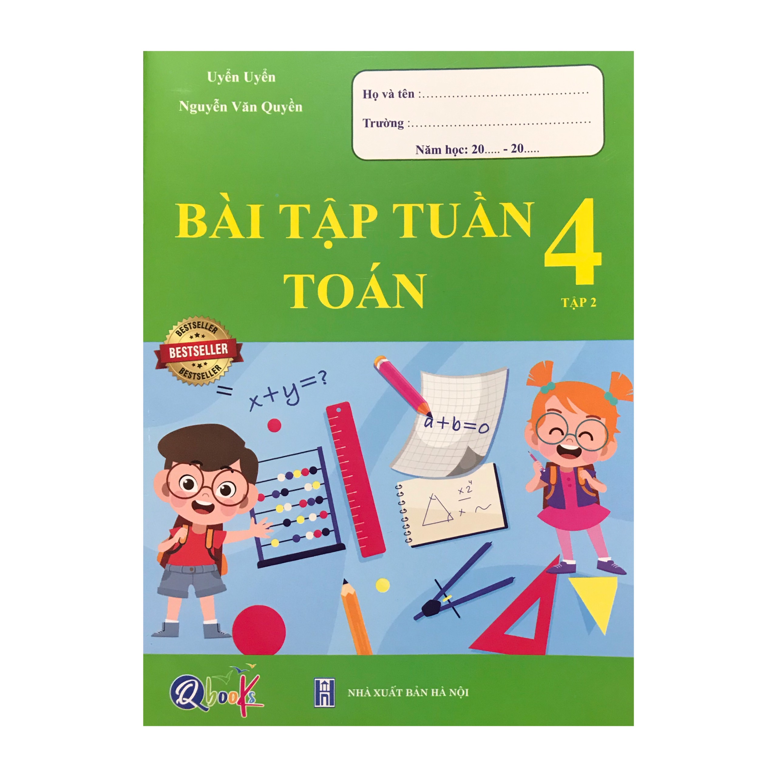 Bài tập tuần Toán 4 tập 2