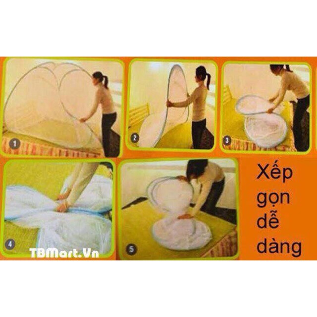MÀN CHỤP TỰ BUNG , MÙNG CHỤP TỰ BUNG GẤP GỌN THÔNG MINH CHỐNG MUỖI HIỆU QUẢ ĐỦ CỠ HÀNG ĐẸP CHẤT LƯỢNG