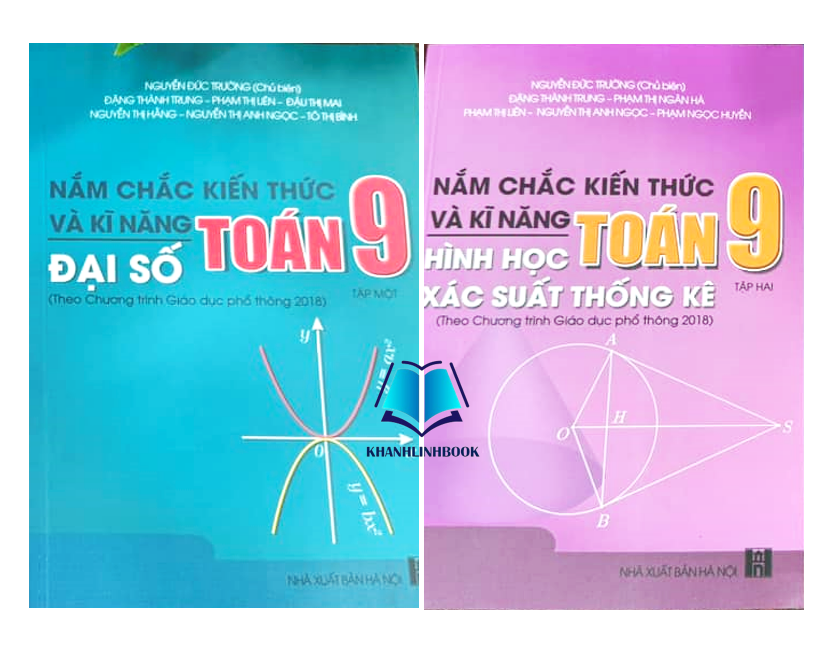 Sách - Combo Nắm chắc kiến thức và kĩ năng Toán 9 - Tập 1 + 2