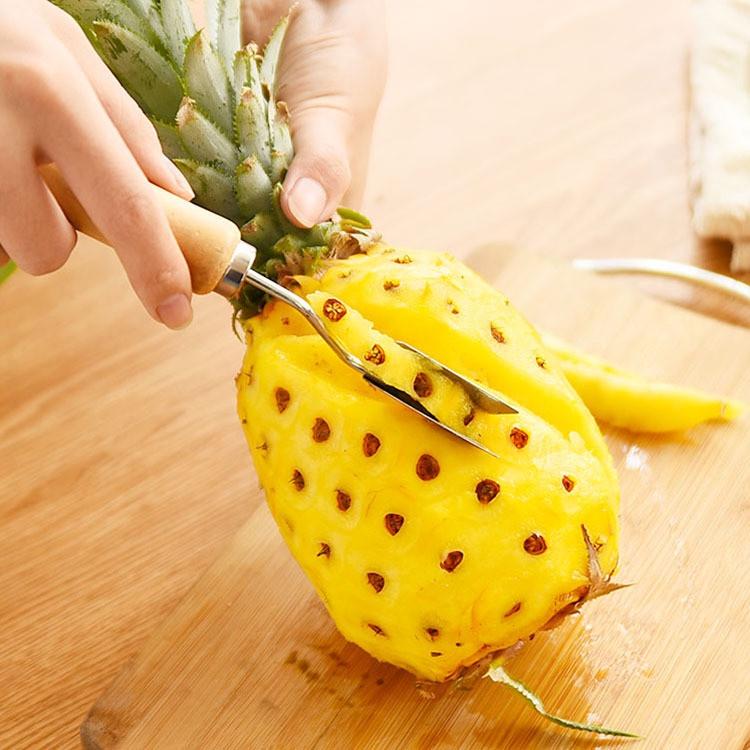 Dụng cụ gọt thơm thông minh pineapple knife tặng kèm dụng cụ cắt mắt thơm