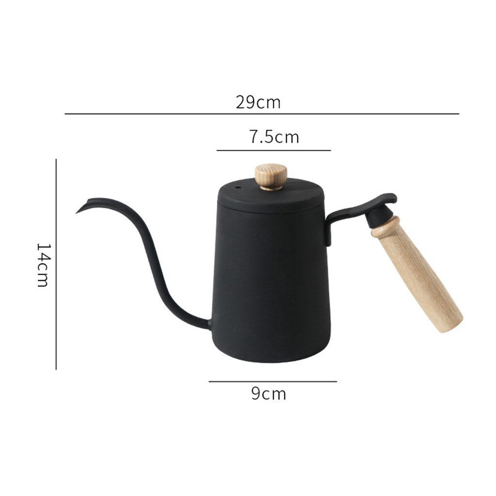 Anti-Rust Tea Kettle Gooseneck  Reusable Coffee Pot for Kitchen