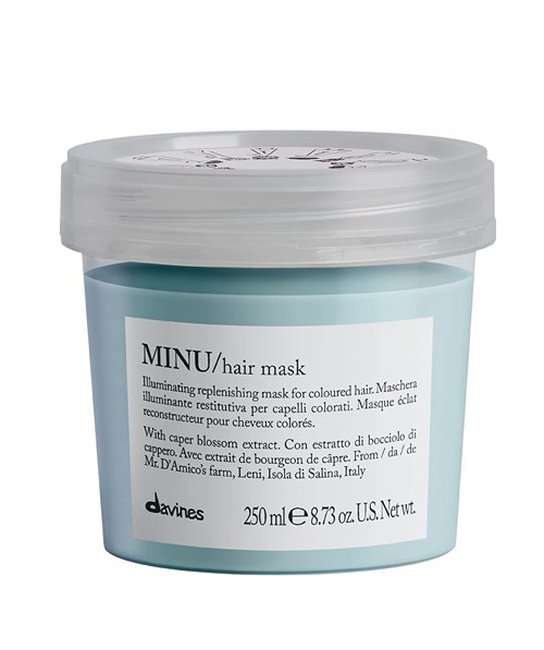 Kem ủ Davines Minu Hair Mask giữ màu tóc nhuộm chính hãng Ý 250ml