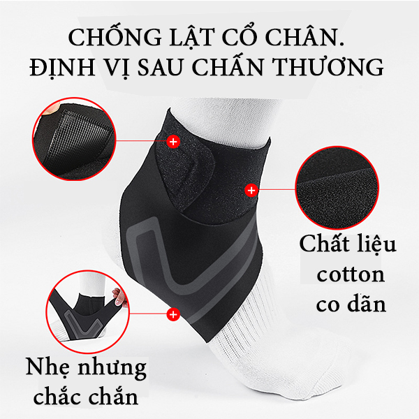 Băng cổ chân bảo vệ mắt cá dùng trong thể thao