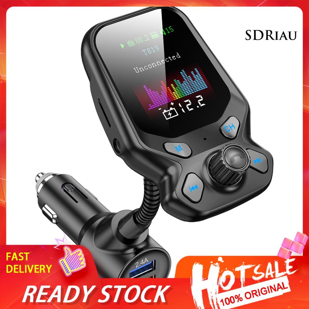Thiết Bị Sạc Trên Xe Hơi Bluetooth Đa Năng Qcd_T819 Kèm Phụ Kiện