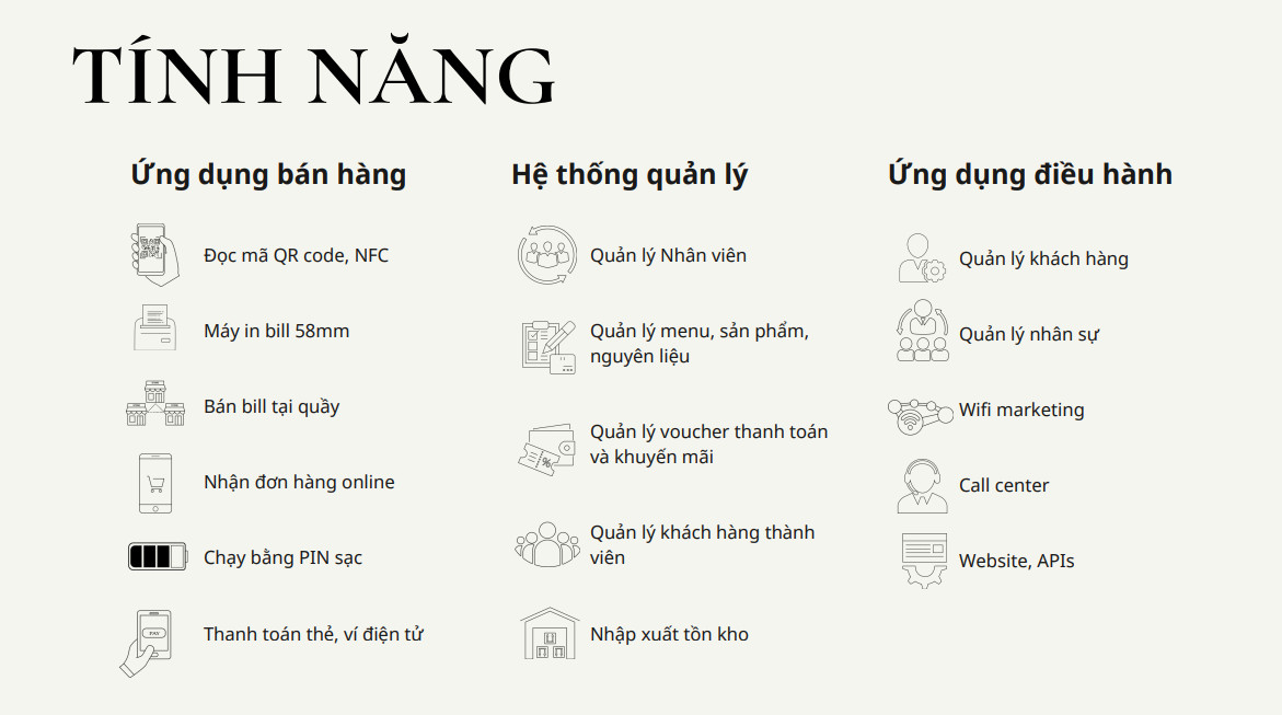 MÁY POS BÁN HÀNG CẦM TAY KASO - TẶNG KÈM PHẦN MỀM QUẢN LÍ BÁN HÀNG