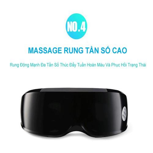 Kính máy massage mắt có thể sạc lại 018 thiết bị mát xa chăm sóc làm đẹp mắt