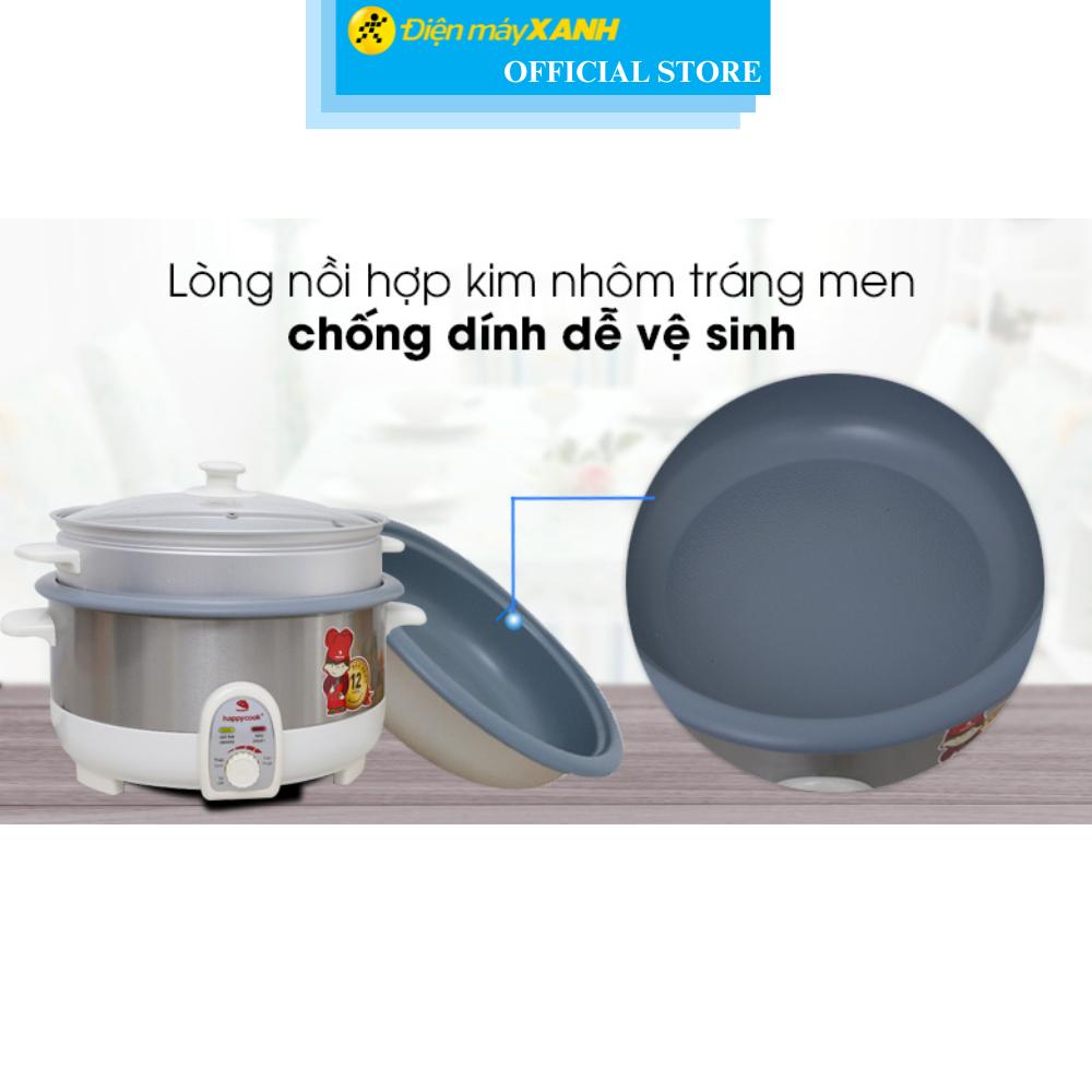 Nồi lẩu điện Happycook HCHP-350ST 3.5 lít - Hàng Chính Hãng