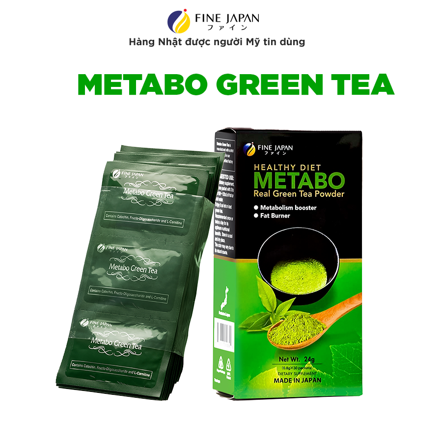 Trà xanh Metabo Green Tea Fine Japan