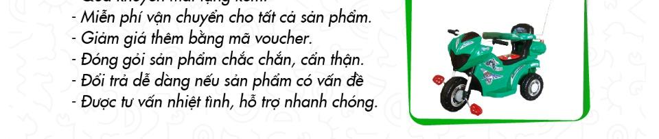 Xe Lắc Trẻ Em Đại Nhựa Chợ Lớn hình Con Bò (Có nhạc) Dành Cho Bé Từ 2 - 4 Tuổi - M1904B-X3B