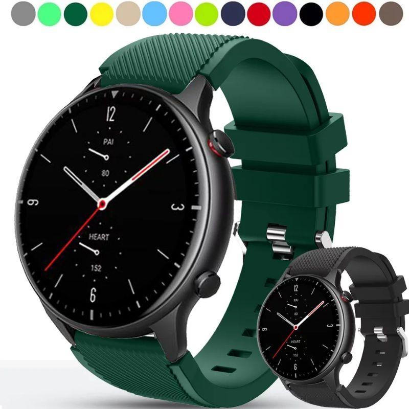 Dây đồng hồ cao su silicon cao dấp dành cho đồng hồ Huami Amazfit Gtr2 / Gtr2 e