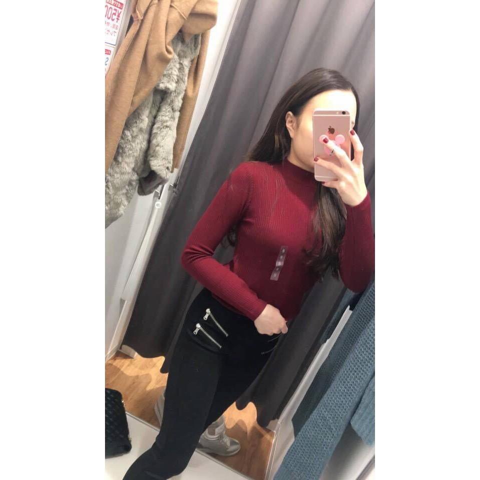 Áo len tăm cổ cao ERIS siêu chất