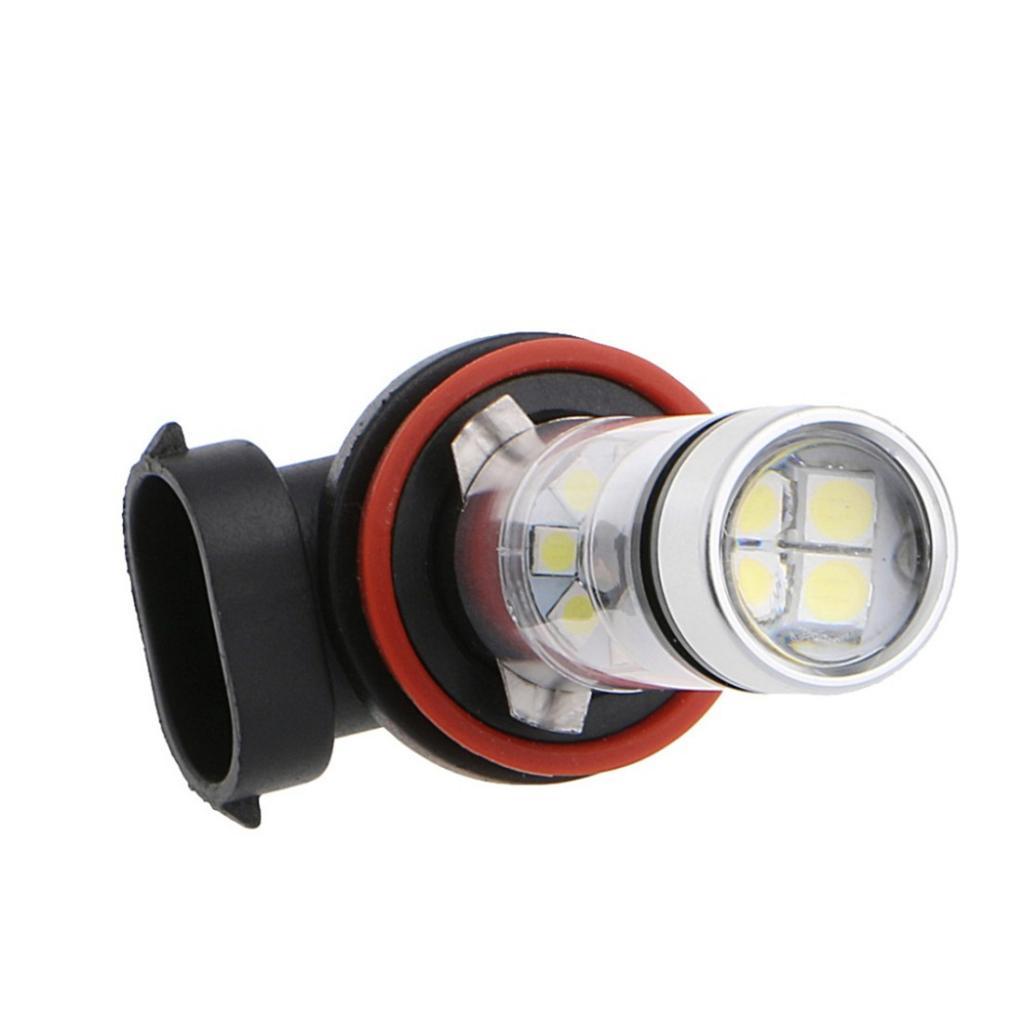 1 Pair H11 H8 H9 8000K 100W 20-SMD LED Projector Fog Driving Lights Ice Blue