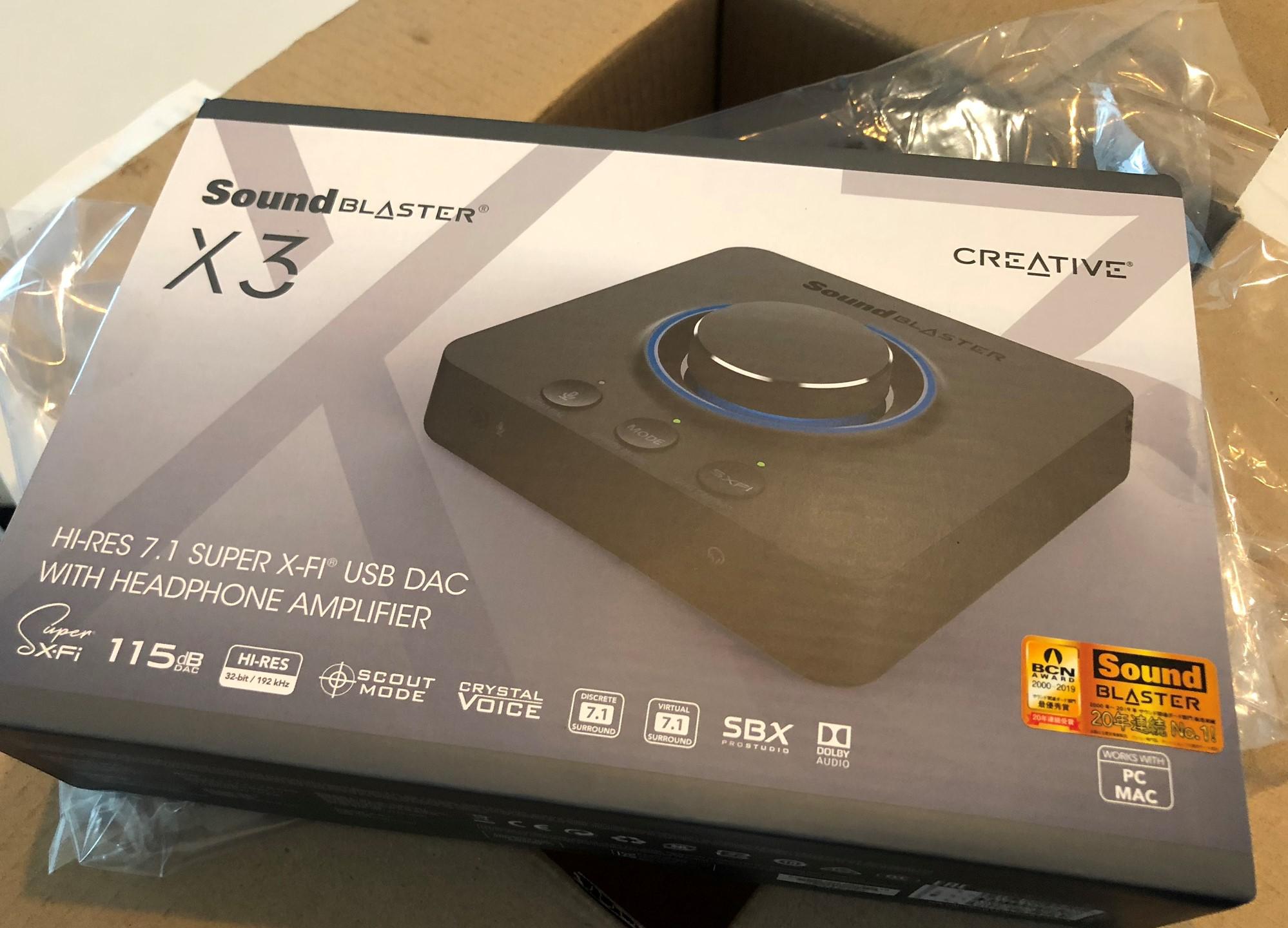 Card Âm Thanh Creative Sound Blaster X3