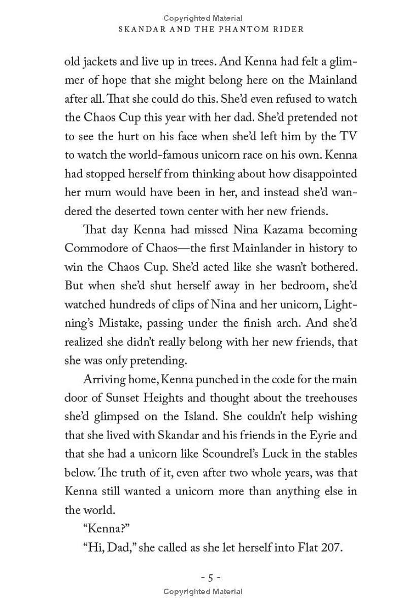 Sách ngoại văn: Skandar And The Phantom Rider