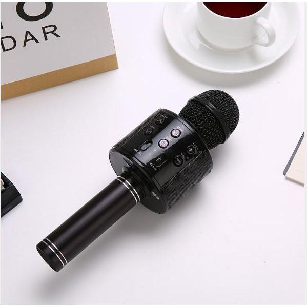 Micro kiêm loa bluetooth karaoke không dây KTV HIFI 1800mAh - Home and Garden