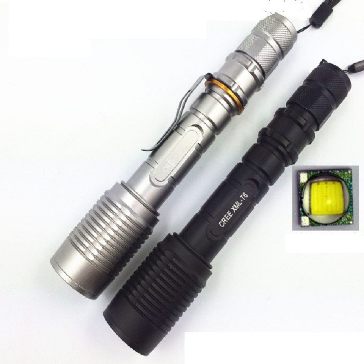 đèn pin bóng Led chống cháy chống nước loại đèn 2 pin siêu sáng