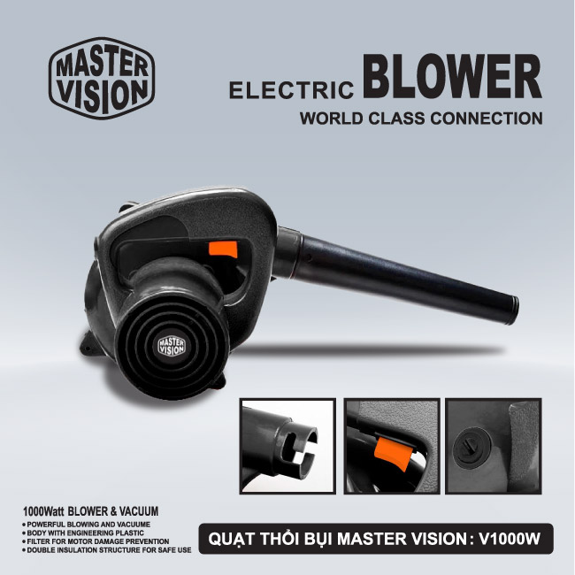 Máy thổi bụi cầm tay mini Electric Blower Q1B-2 600W