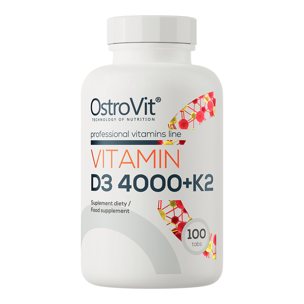Ostrovit Vitamin D3 K2 (110 viên) - Hỗ trợ tăng sức đề kháng, giúp xương chắc khỏe, tăng test tự nhiên và sức mạnh