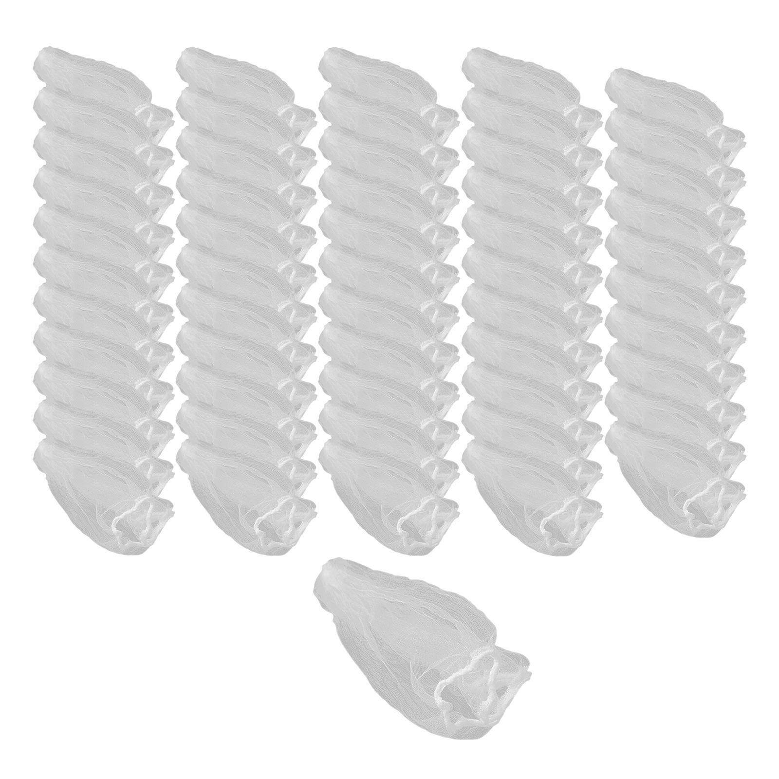 50x Sink Strainer Mesh Bag Floor drain Elasticity for Food Waste Kitchen