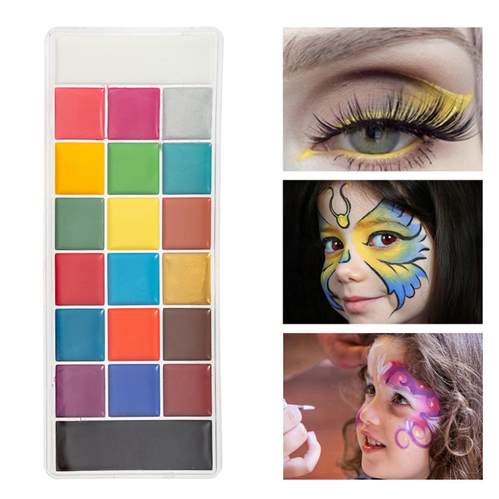 Face Body Paint Painting Palette Face Painting for Halloween Party Christmas